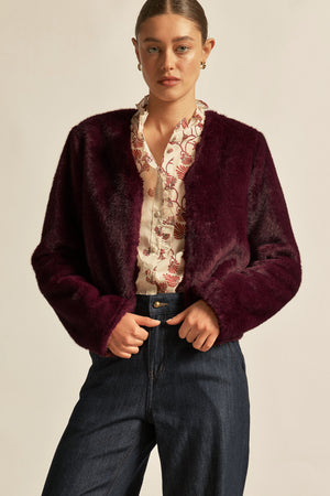 Dune Jacket - berry|  zoe kratzmann| considered design