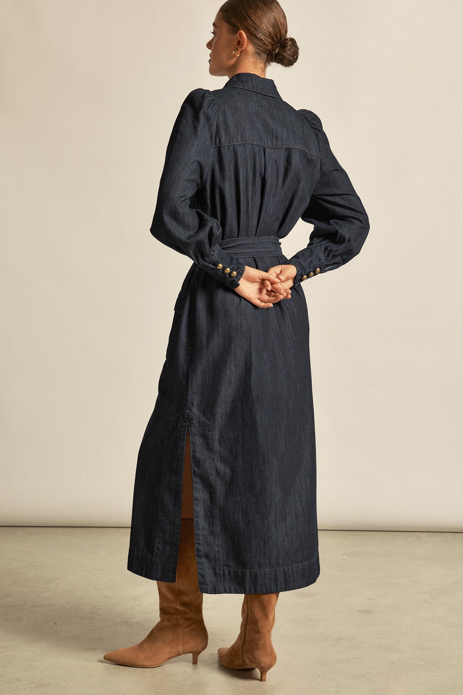 Echelon Dress - dark denim|  zoe kratzmann| considered design