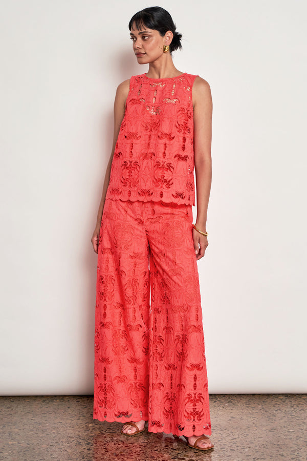 tattle pant - papaya|  zoe kratzmann| considered design