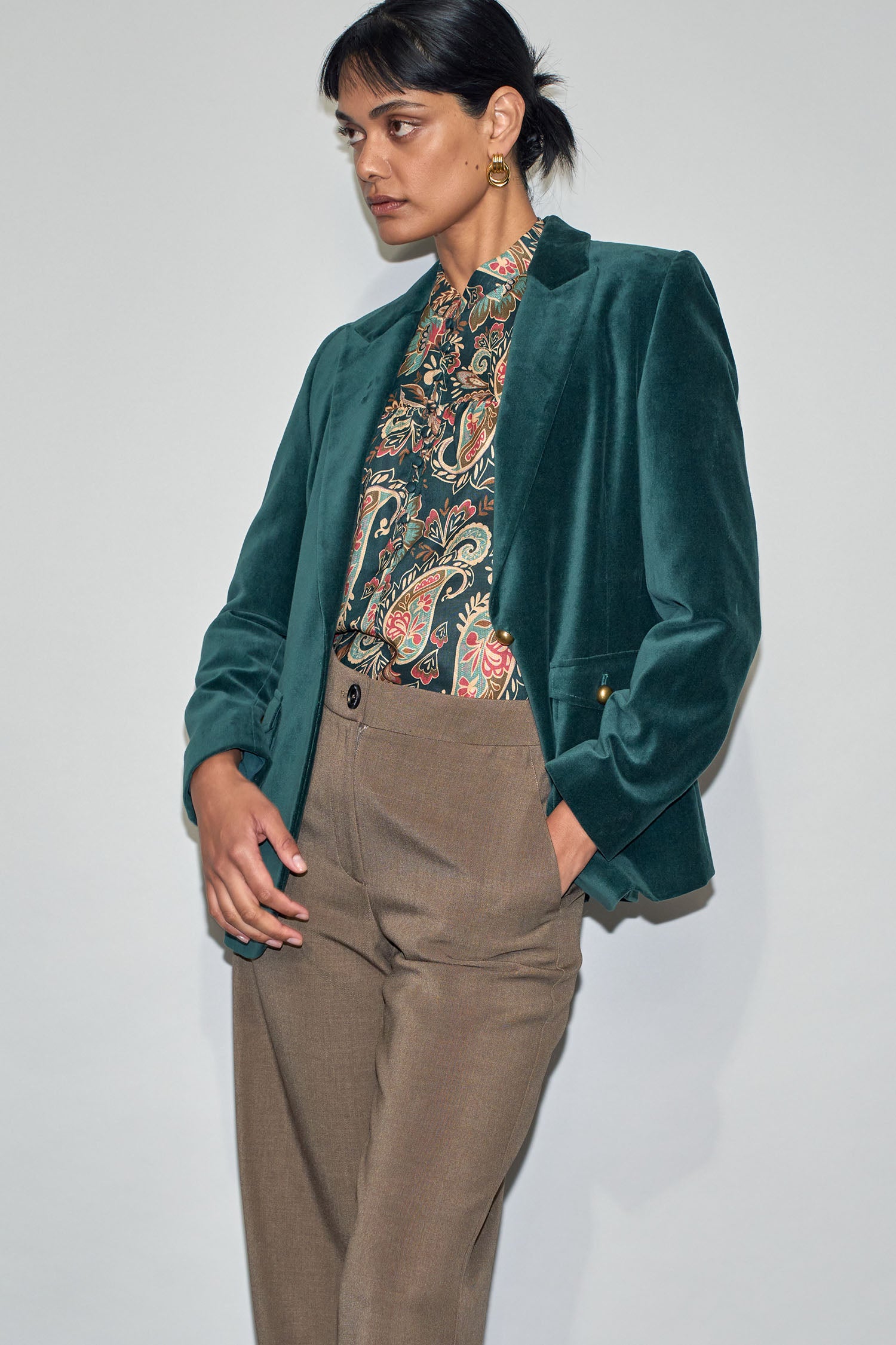 glace jacket - emerald|  zoe kratzmann| considered design