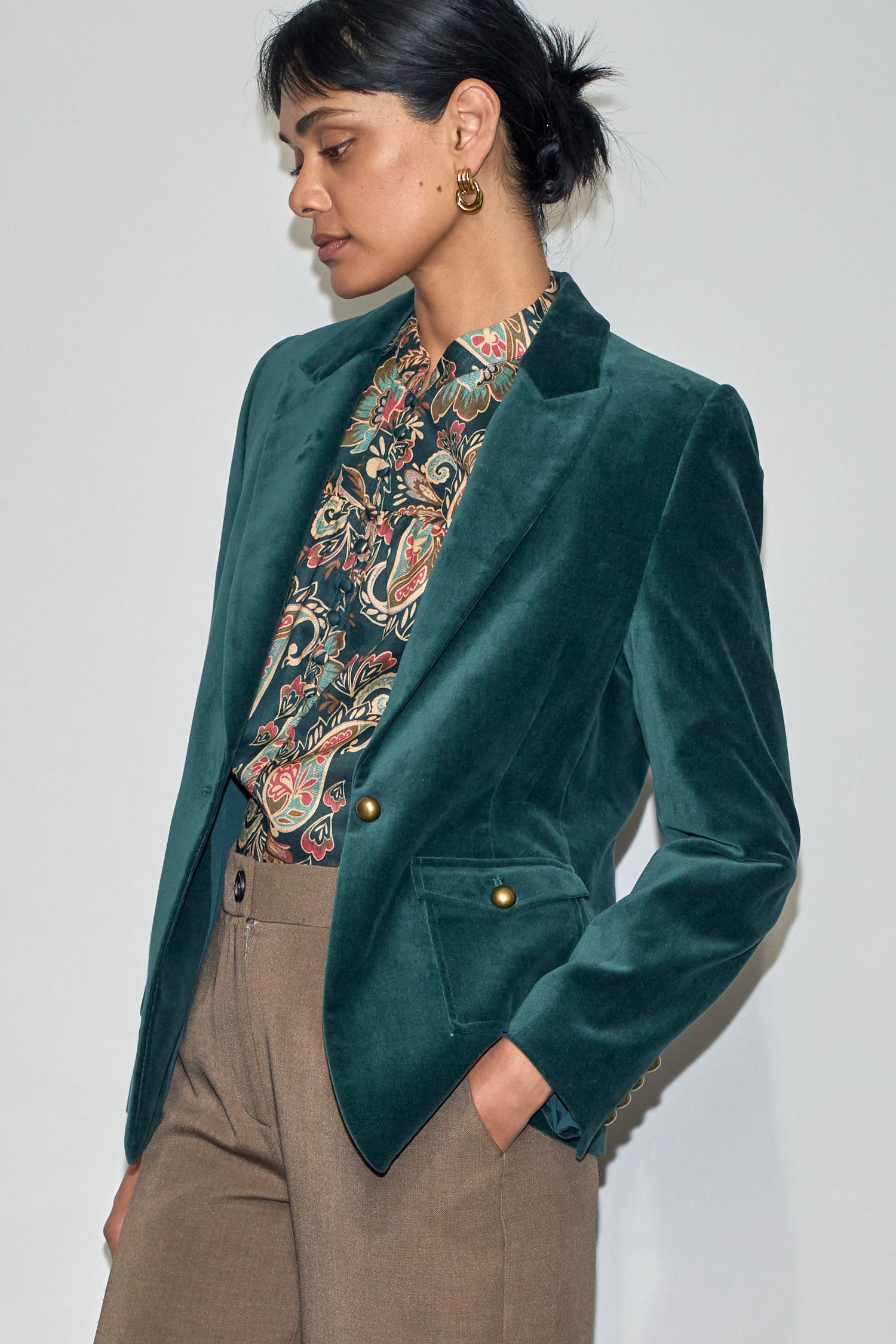 glace jacket - emerald|  zoe kratzmann| considered design