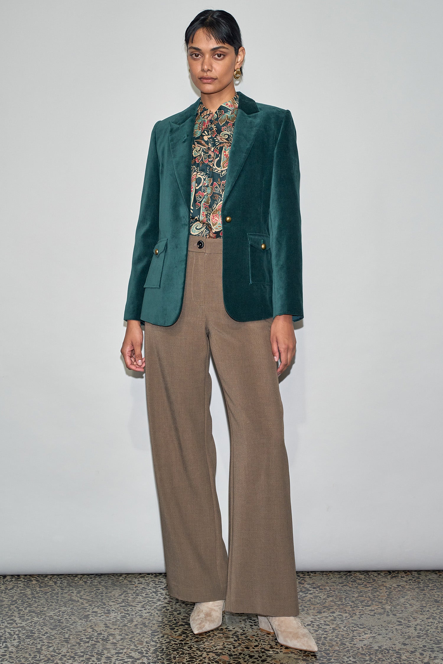 glace jacket - emerald|  zoe kratzmann| considered design