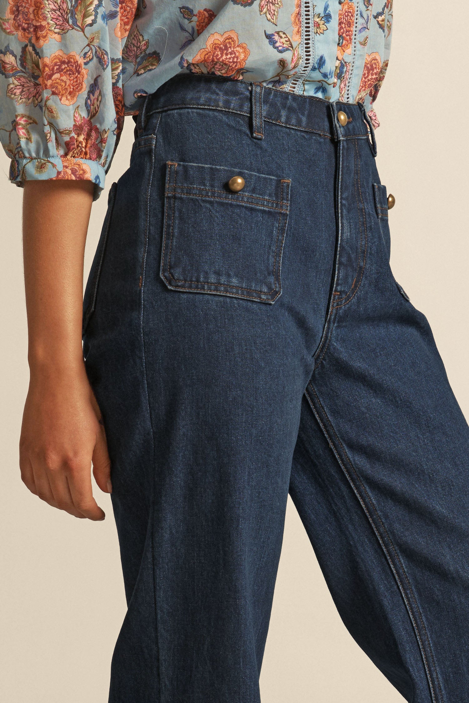 piazza jean - dark denim|  zoe kratzmann| considered design