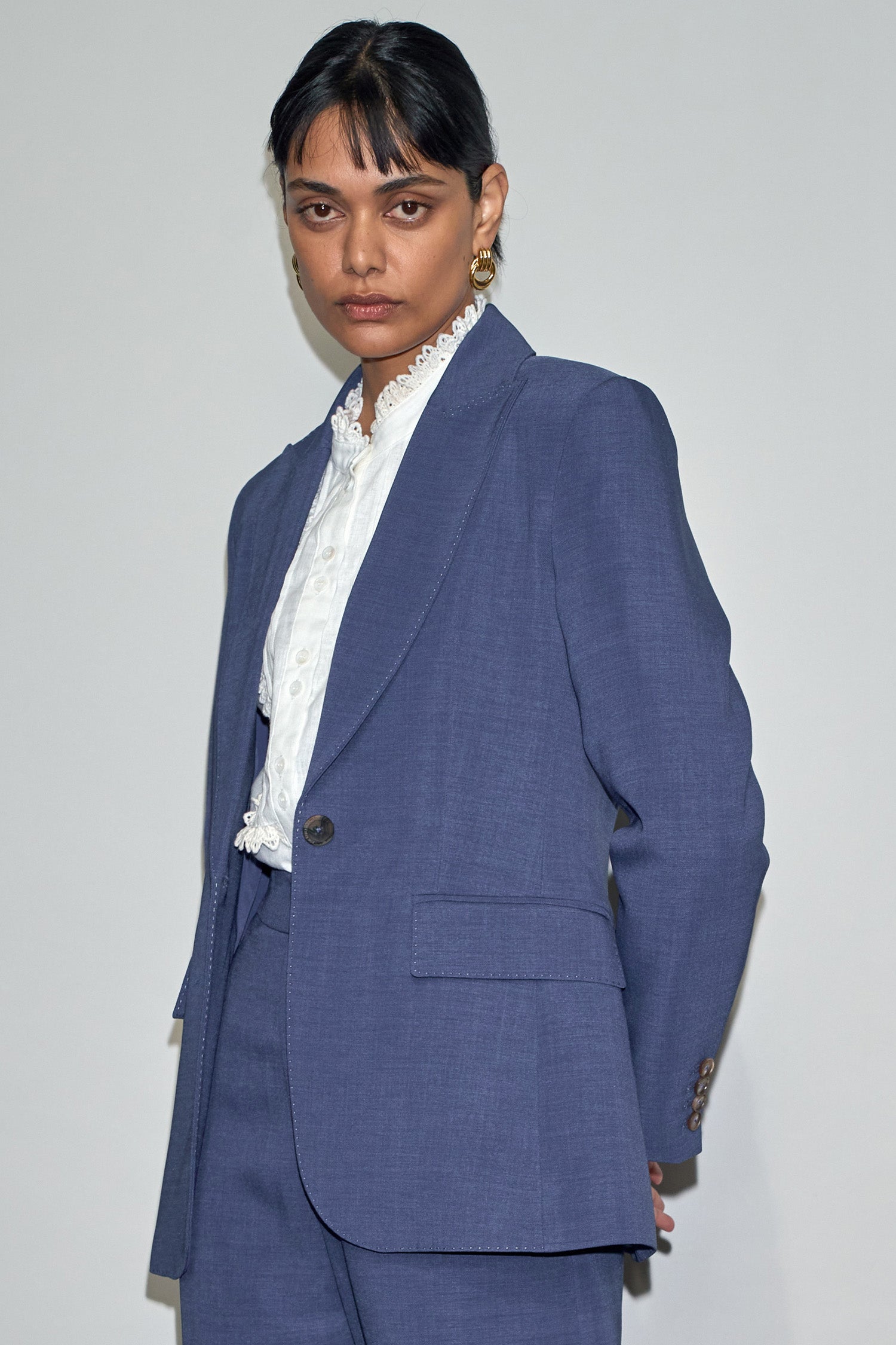 pillar jacket - violet blue|  zoe kratzmann| considered design