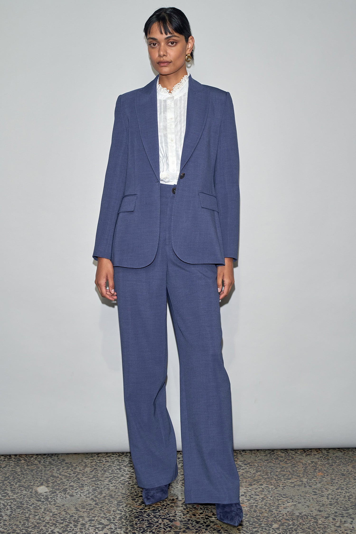pillar jacket - violet blue|  zoe kratzmann| considered design