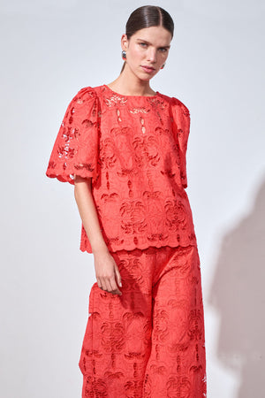 resolve top - papaya