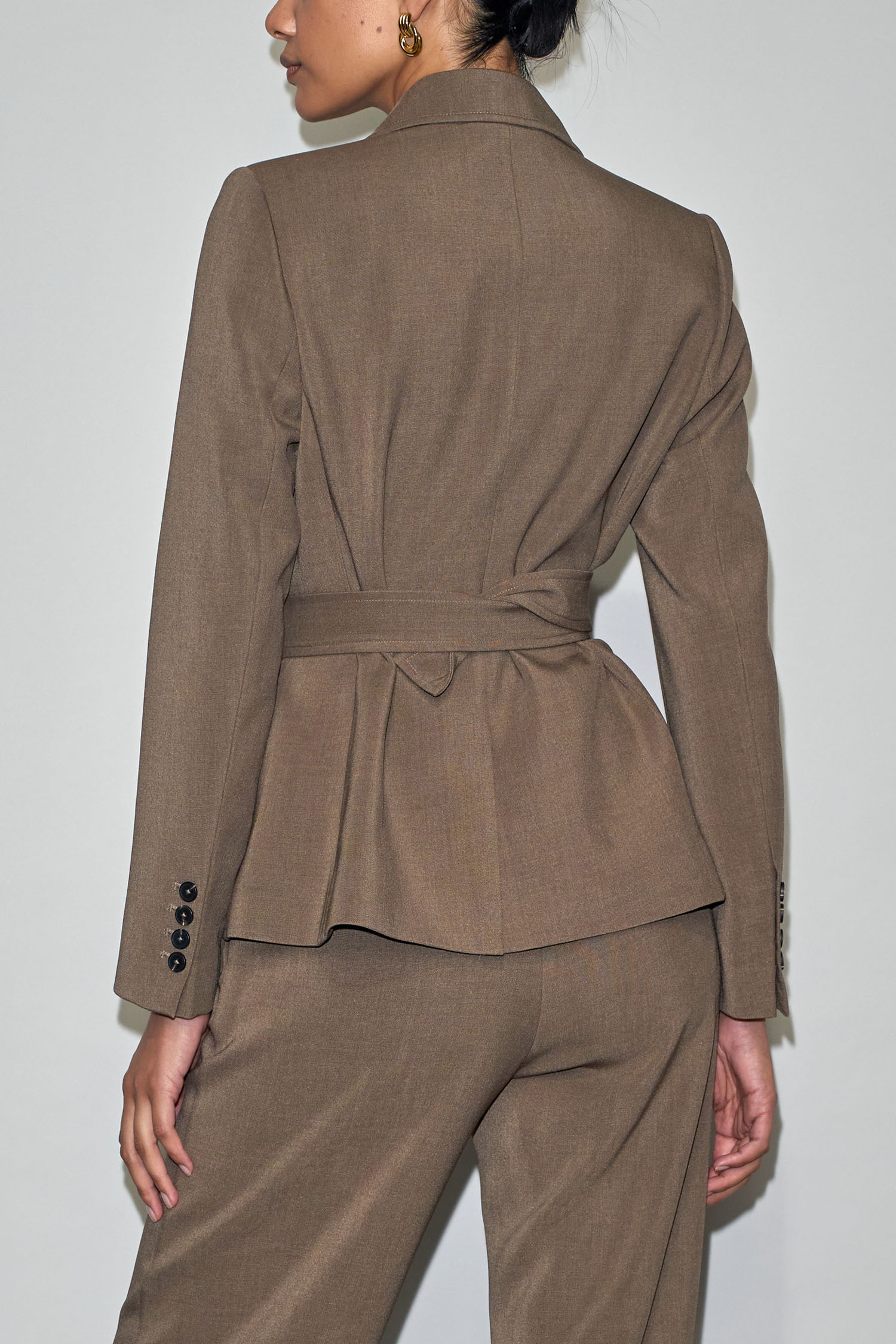 safari jacket - chocolate|  zoe kratzmann| considered design