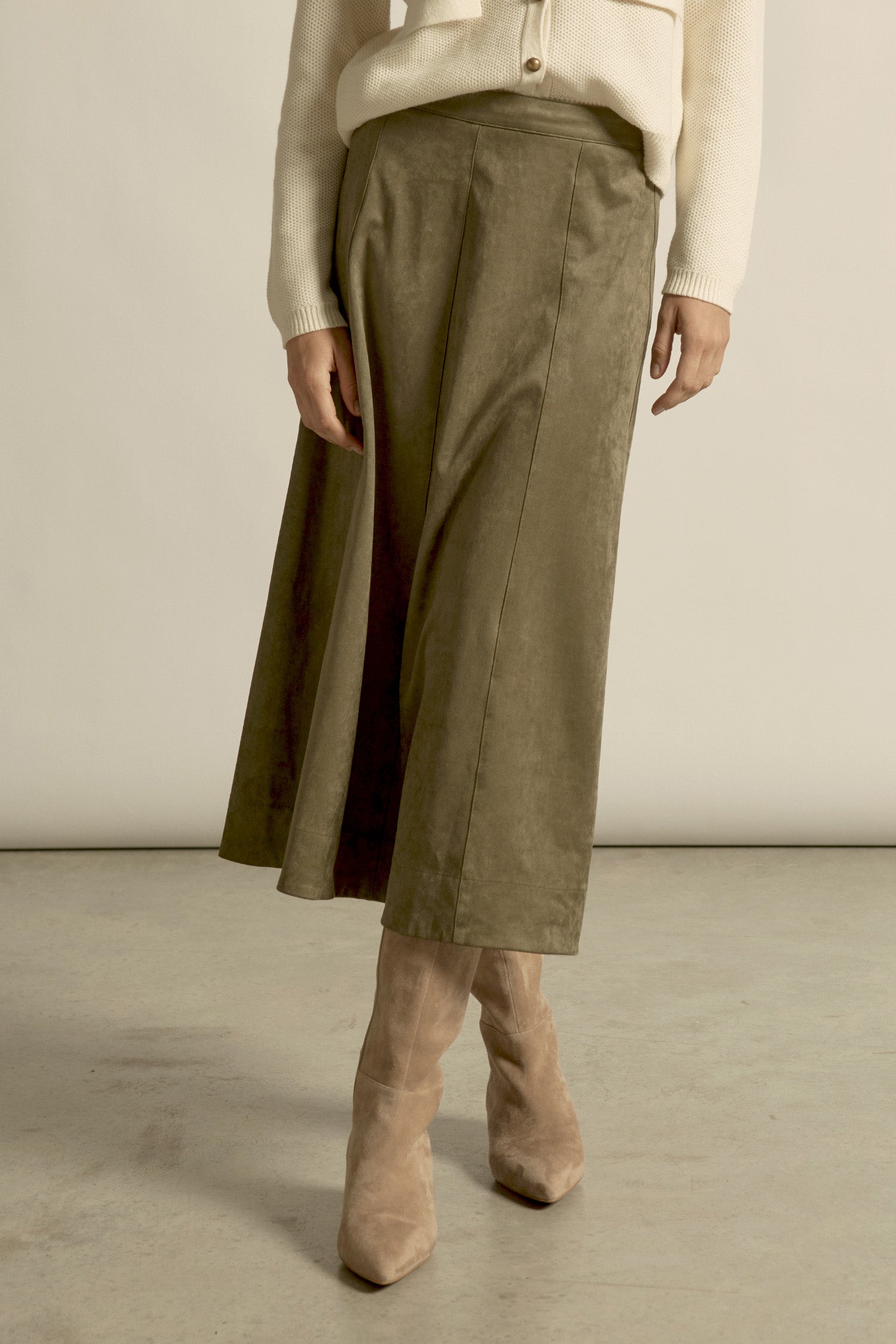 Stellar Skirt - Olive|  zoe kratzmann| considered design