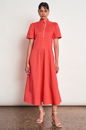 valour dress - papaya
