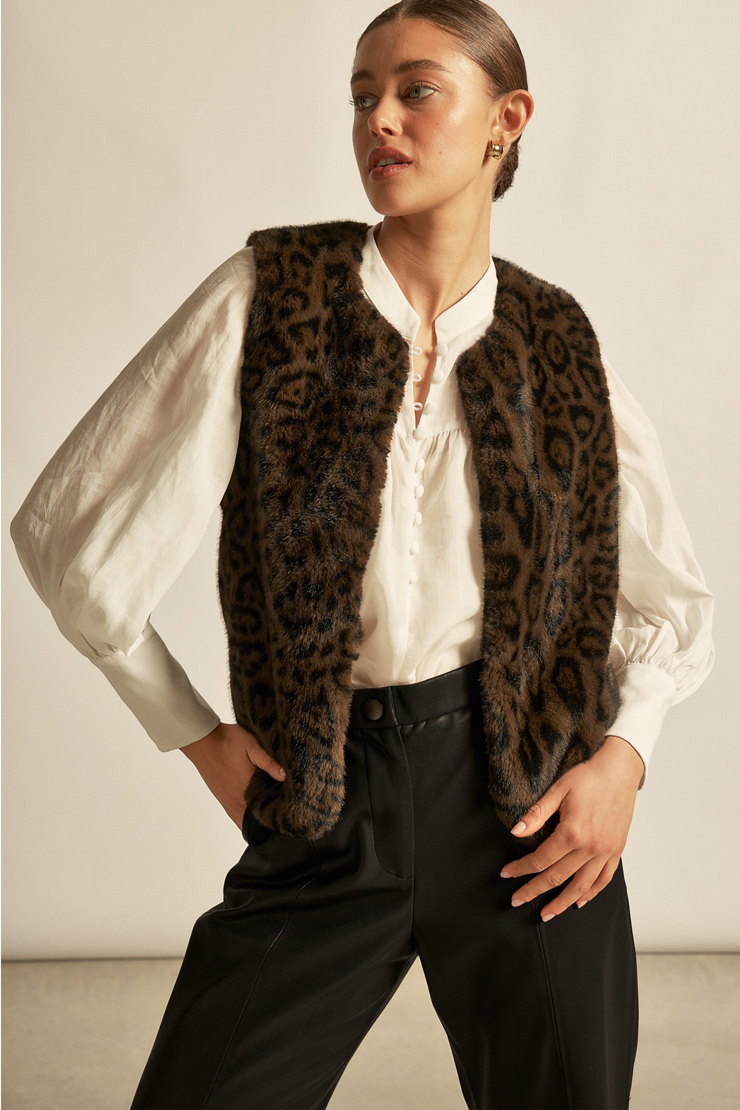 Affirm vest - OCELOT|  zoe kratzmann| considered design