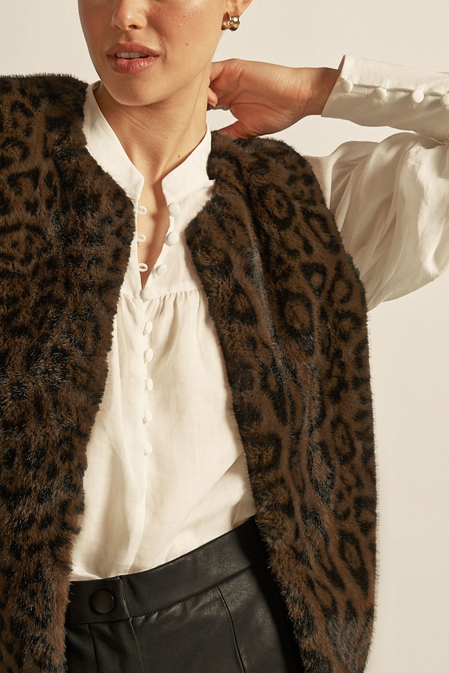 Affirm vest - OCELOT|  zoe kratzmann| considered design