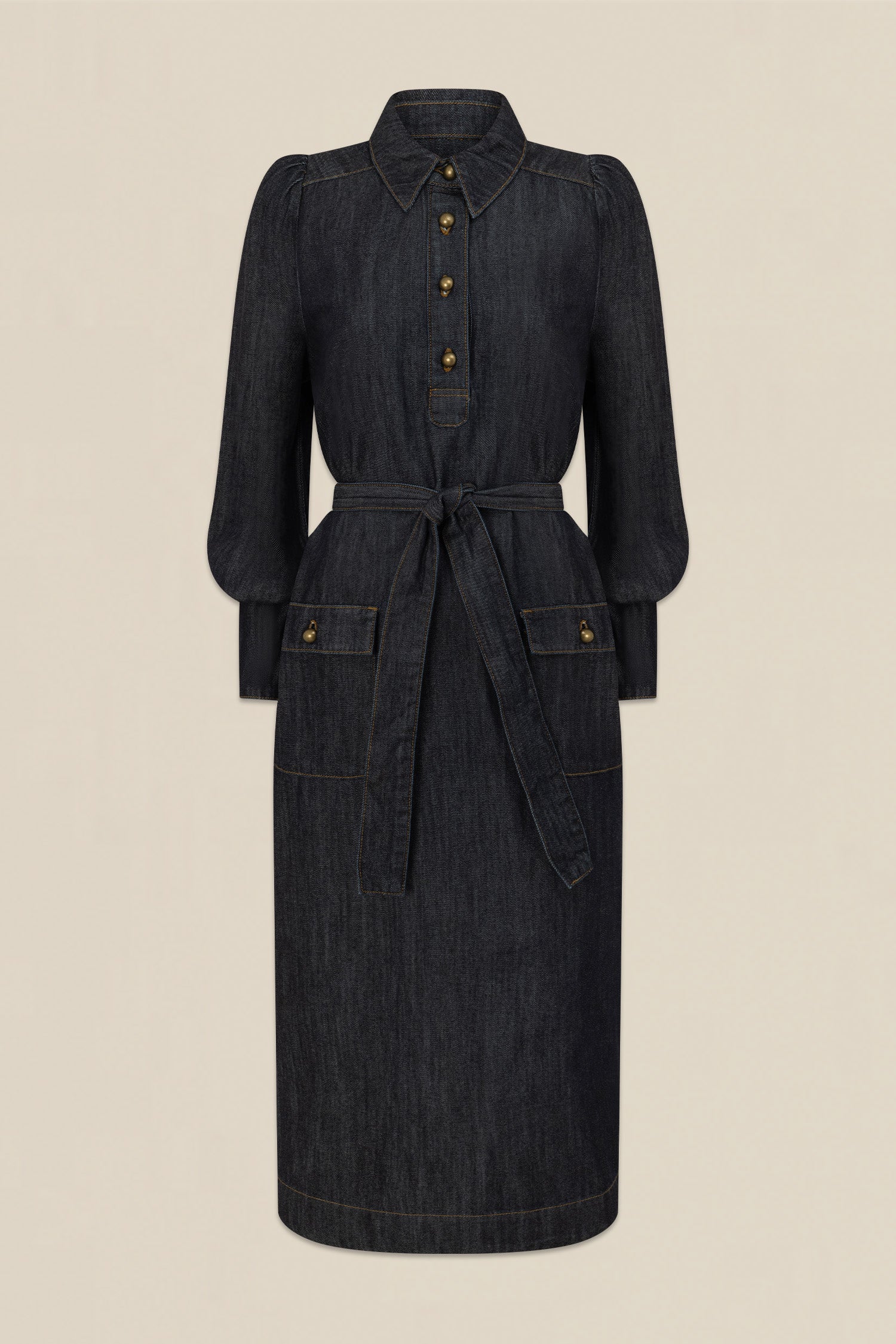 Echelon Dress - dark denim|  zoe kratzmann| considered design