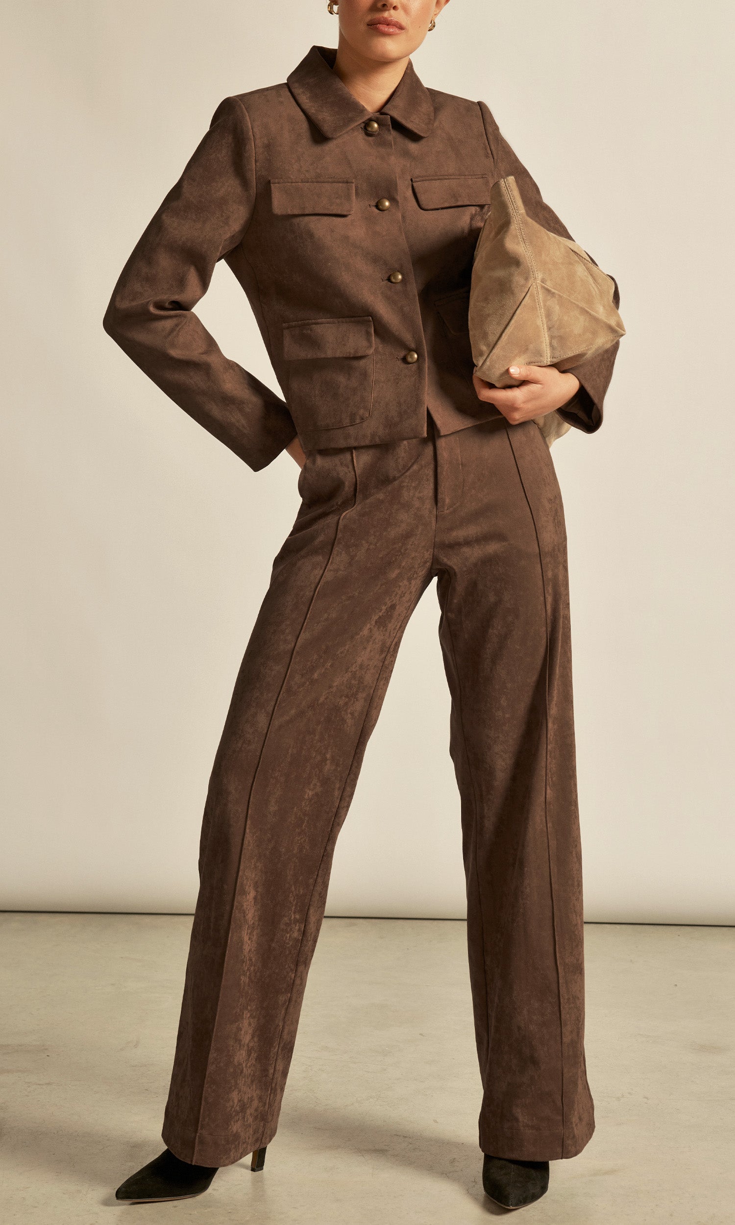 chime pant - mocha|  zoe kratzmann| considered design