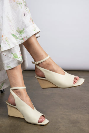 gala wedge - parchment|  zoe kratzmann| considered design