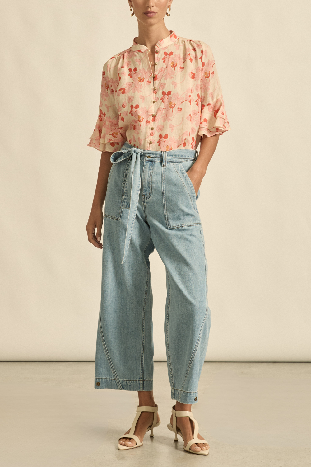 embark jean - light washed denim|  zoe kratzmann| considered design
