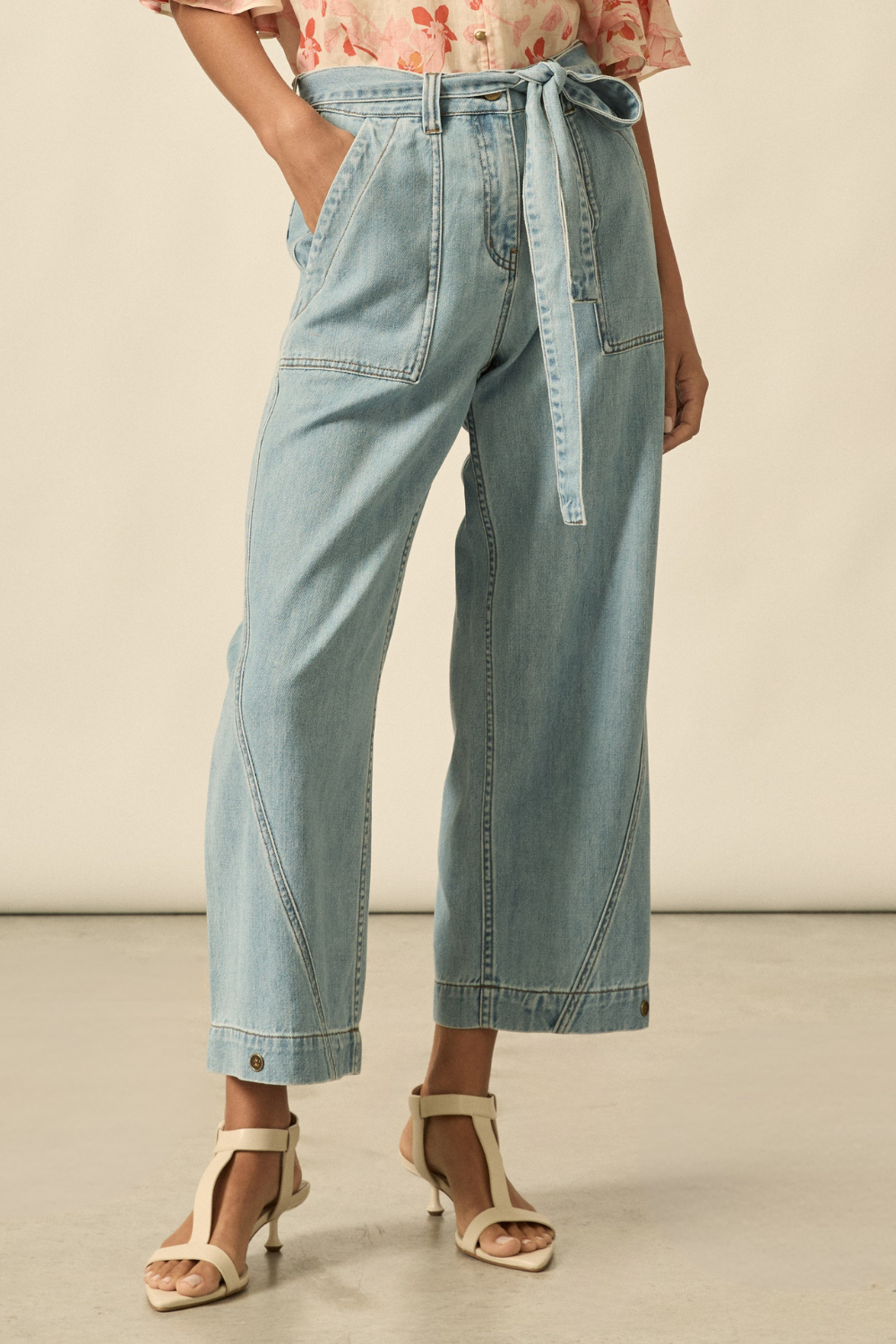 embark jean - light washed denim|  zoe kratzmann| considered design