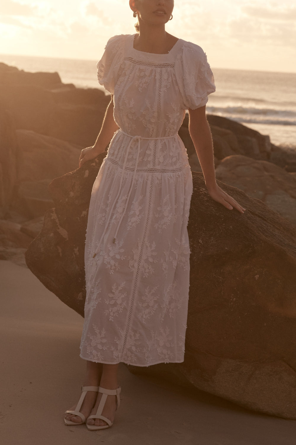 Eminent Maxi Dress - Porcelain|  zoe kratzmann| considered design
