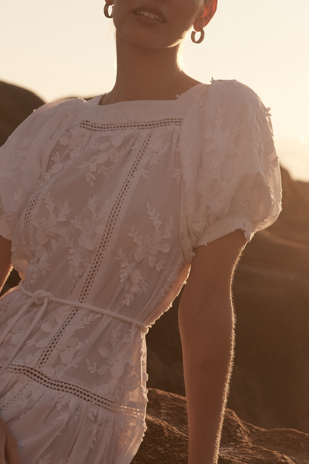 Eminent Maxi Dress - Porcelain|  zoe kratzmann| considered design