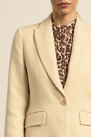 emporium jacket - ecru boucle
