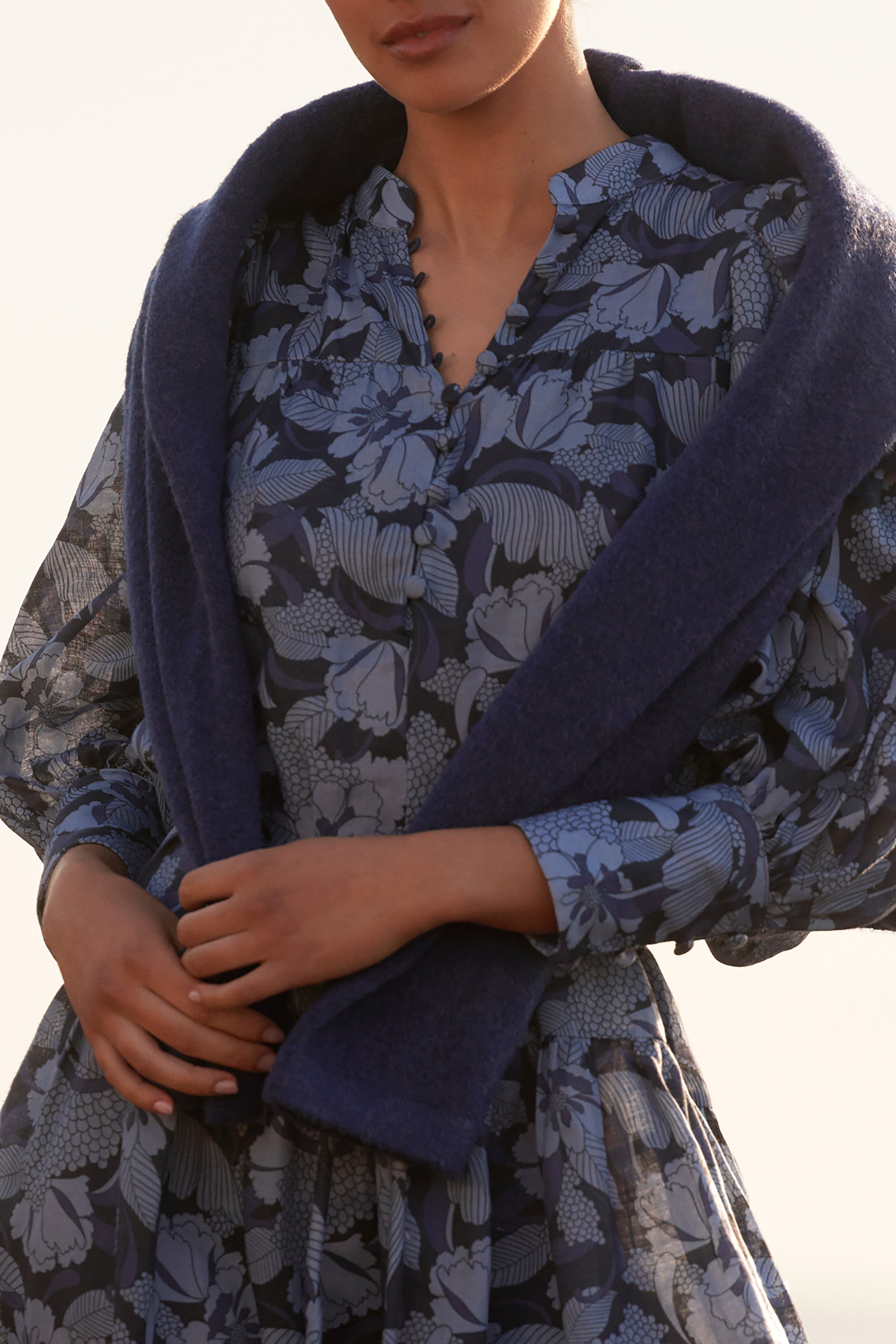 Vesper dress - moonstone garden