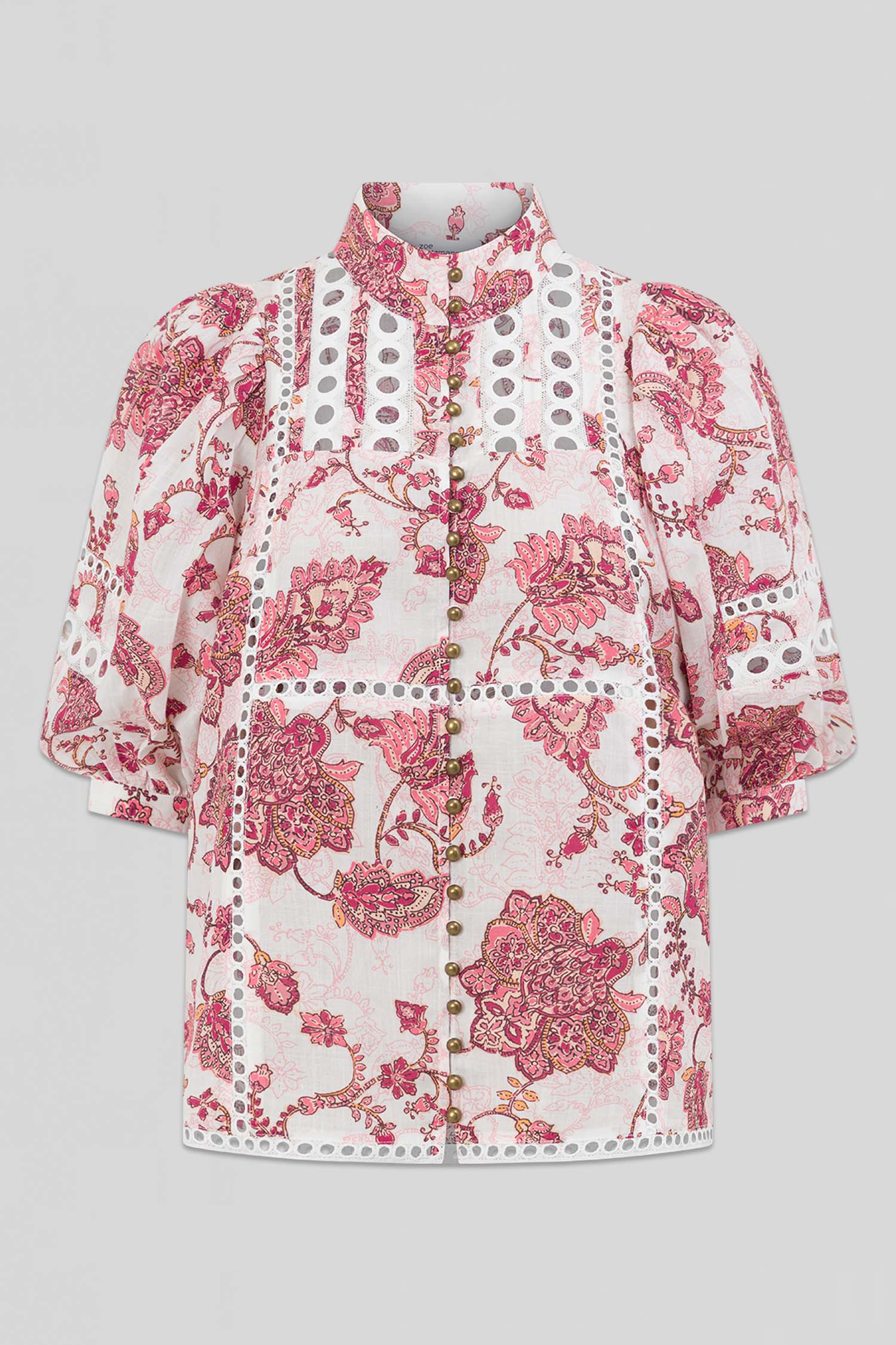 extend top - rose paisley