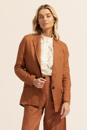 extend jacket - chestnut