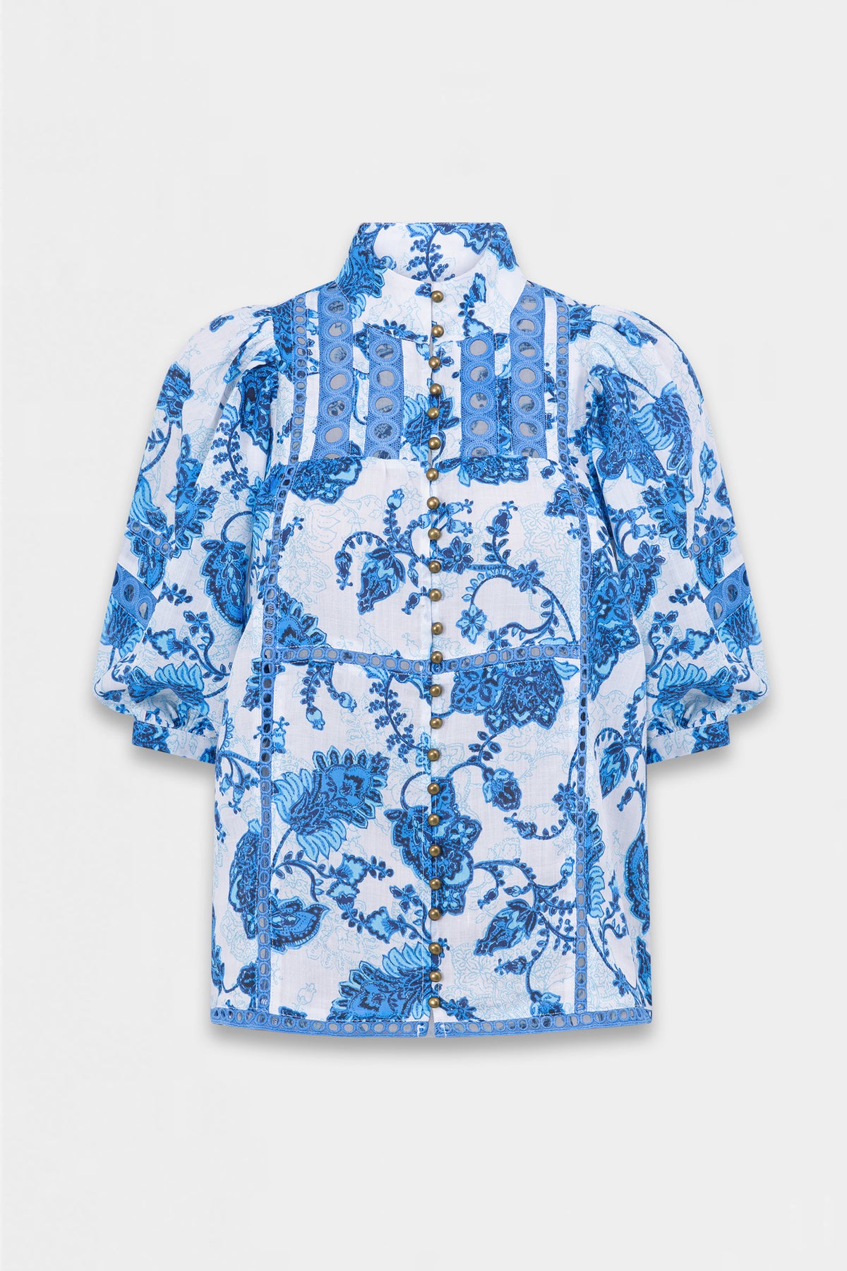 extend top - azure paisley
