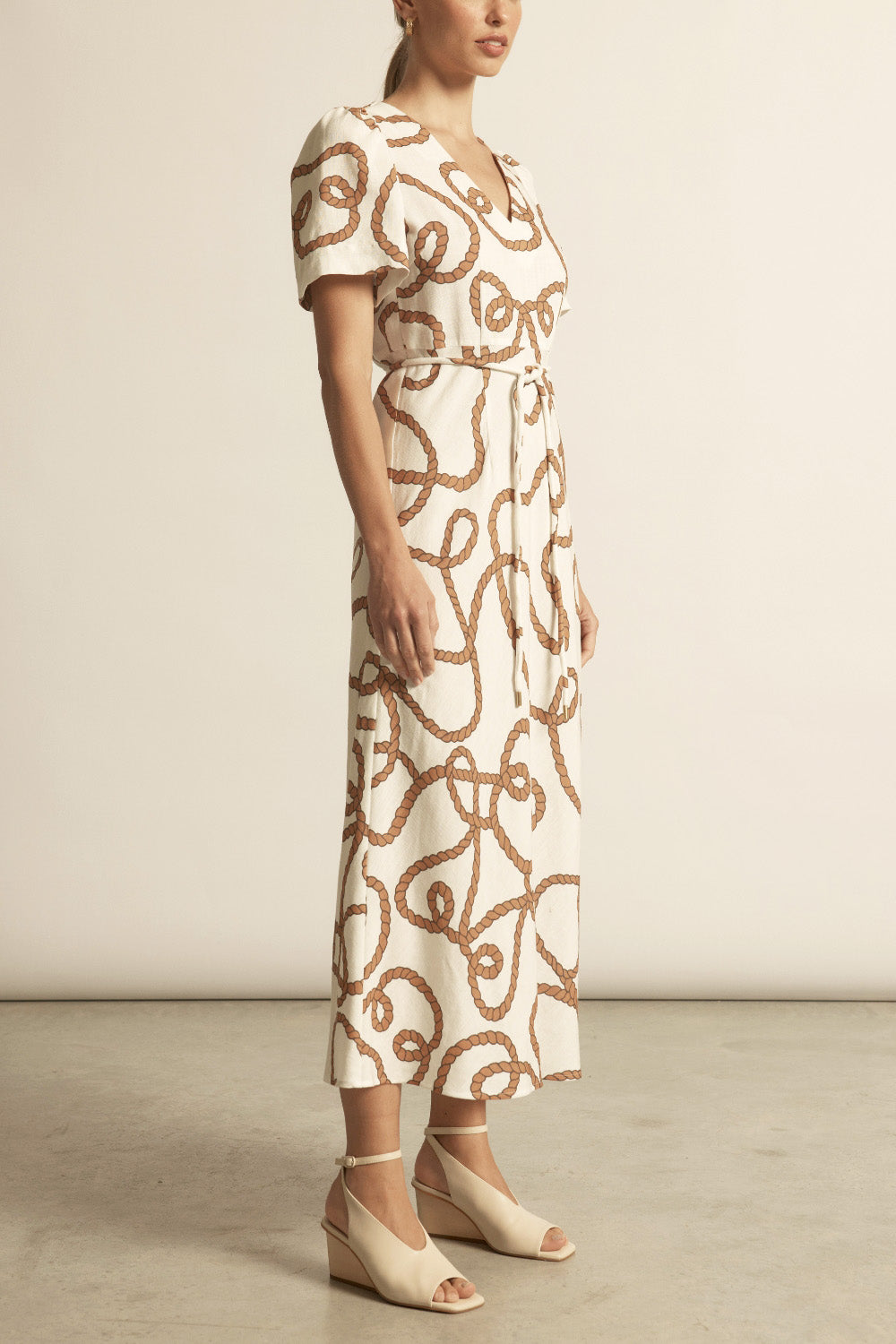 Fable Bias Dress - Mariner|  zoe kratzmann| considered design