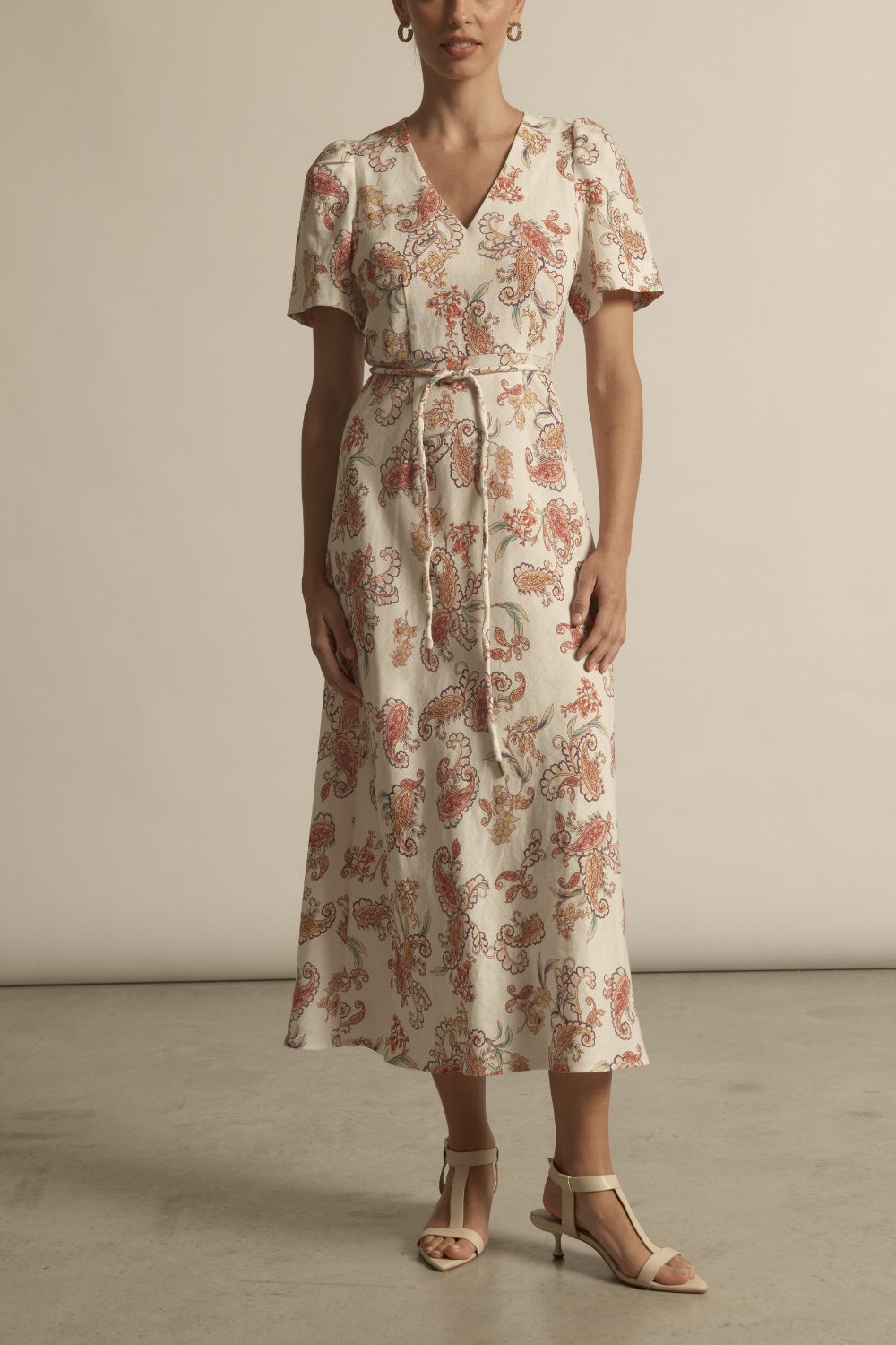 Fable Bias Dress - Verona Paisley|  zoe kratzmann| considered design