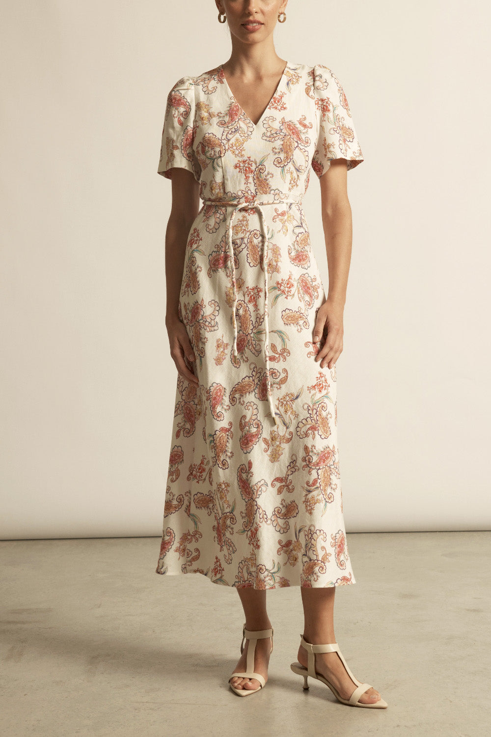 Fable Bias Dress - Verona Paisley|  zoe kratzmann| considered design