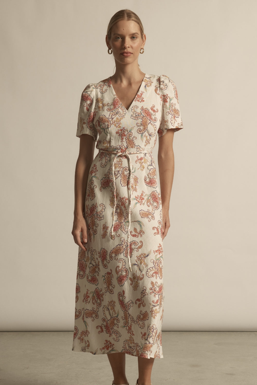 Fable Bias Dress - Verona Paisley|  zoe kratzmann| considered design