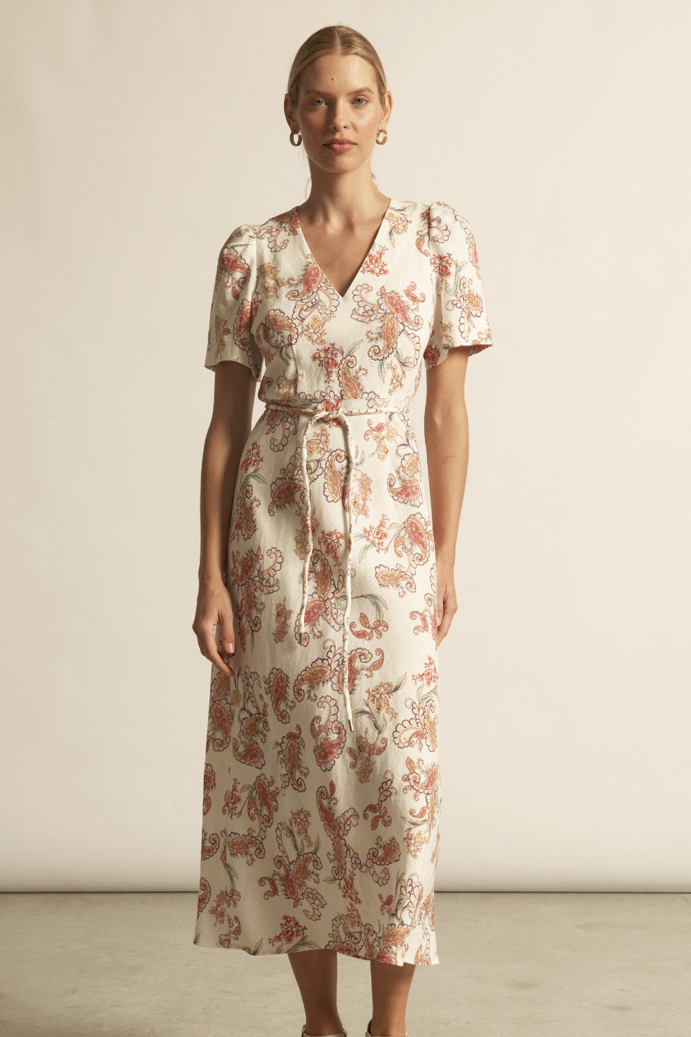 Fable Bias Dress - Verona Paisley|  zoe kratzmann| considered design