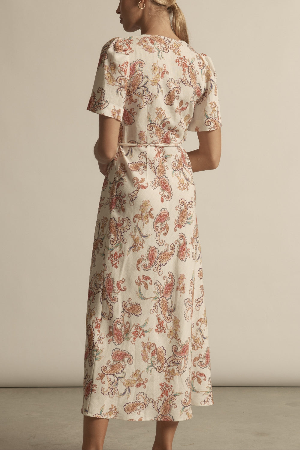 Fable Bias Dress - Verona Paisley|  zoe kratzmann| considered design