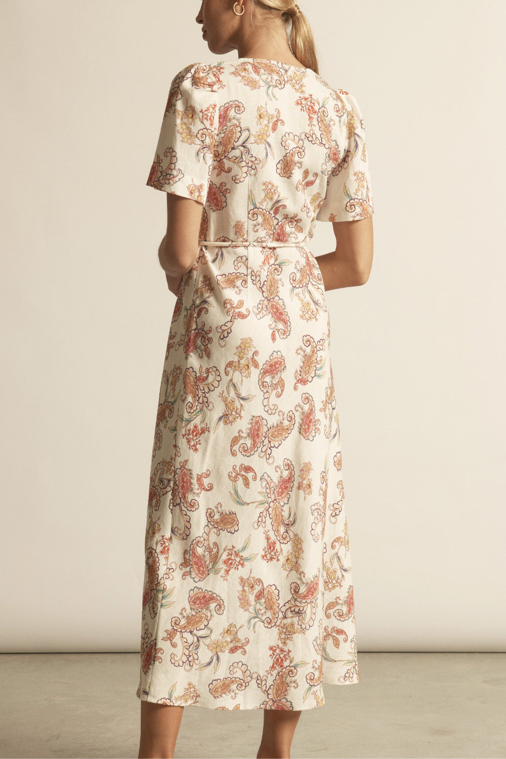 Fable Bias Dress - Verona Paisley|  zoe kratzmann| considered design