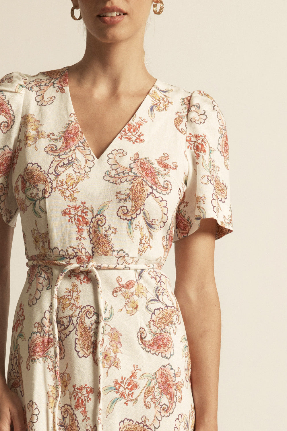 Fable Bias Dress - Verona Paisley|  zoe kratzmann| considered design