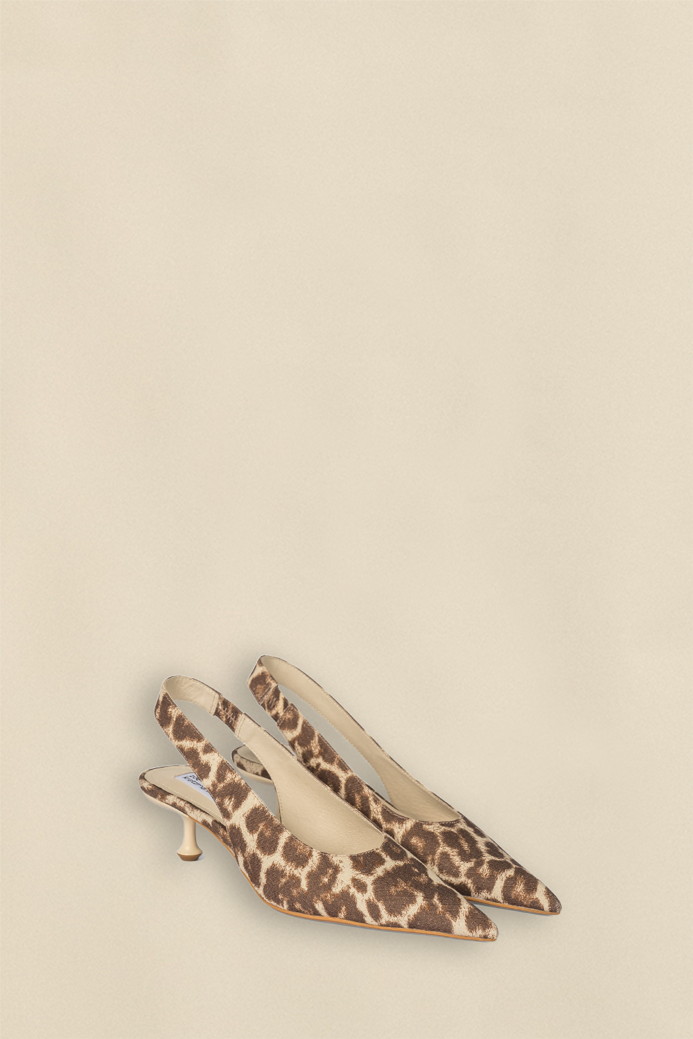 favour heel - ocelot|  zoe kratzmann| considered design