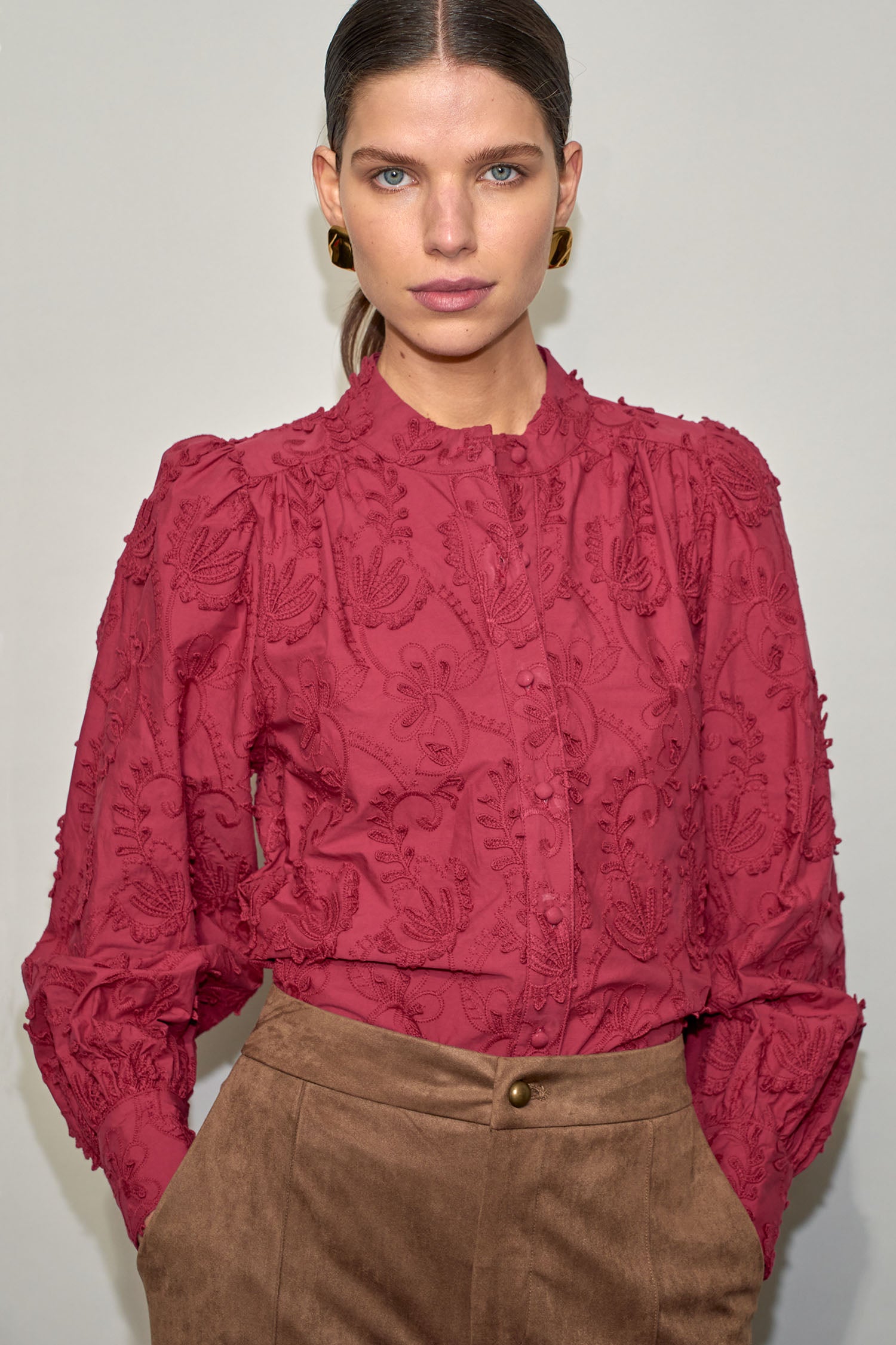 fete top - raspberry|  zoe kratzmann| considered design