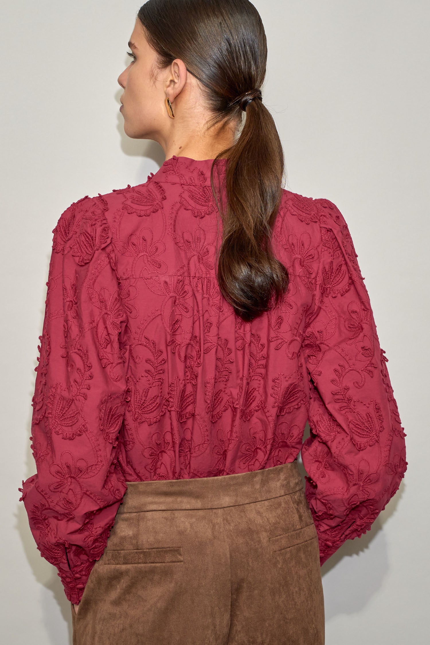 fete top - raspberry|  zoe kratzmann| considered design