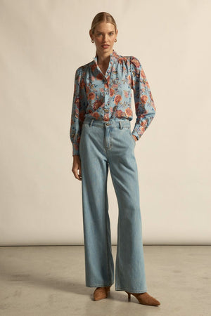 Fete Top - twilight bloom|  zoe kratzmann| considered design