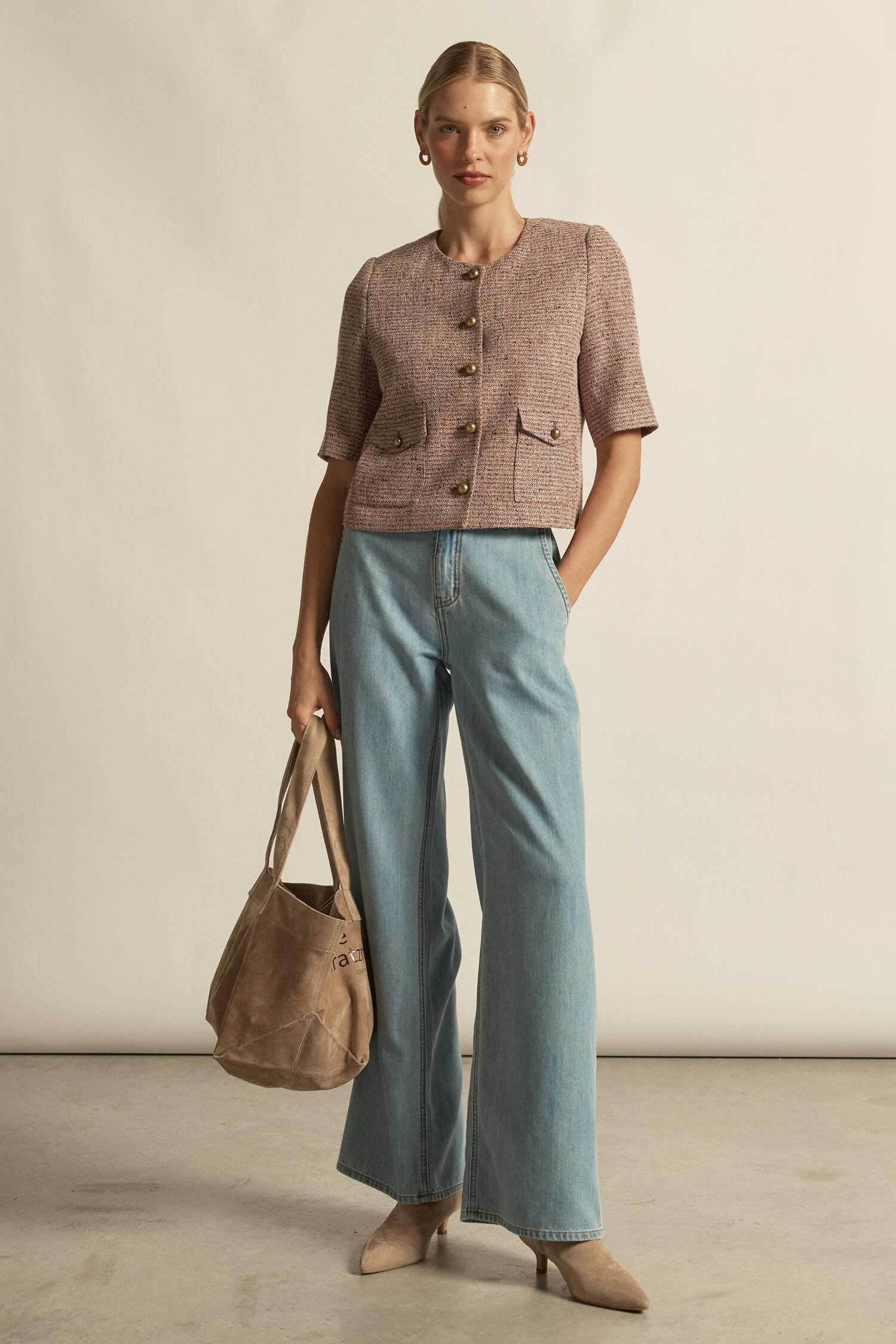 flare jacket - berry|  zoe kratzmann| considered design