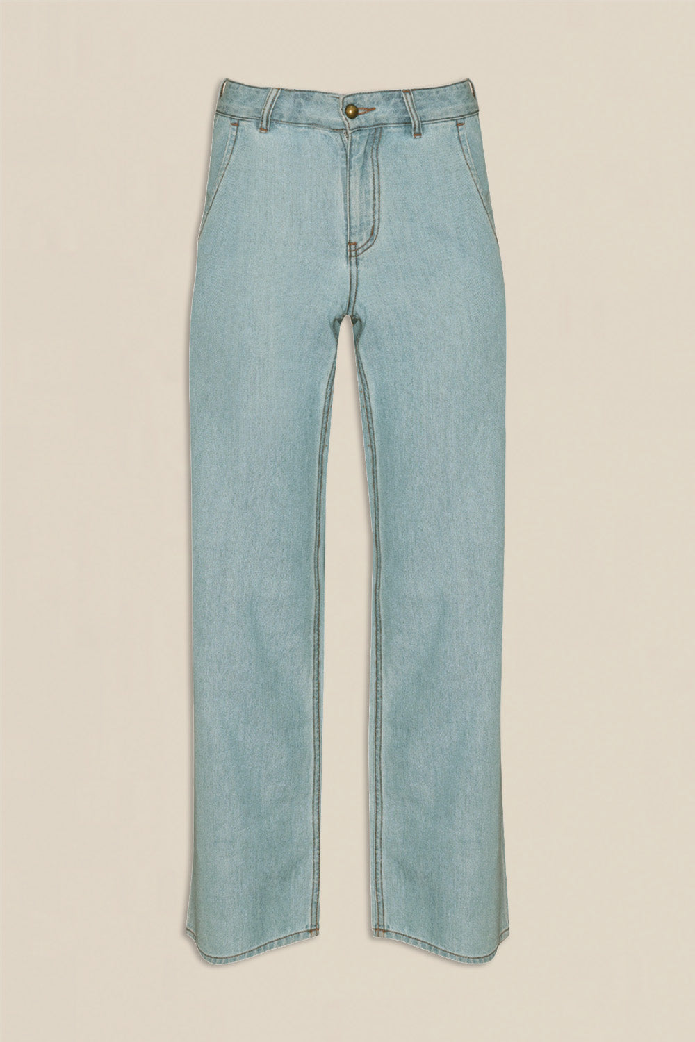 flint jean - light washed denim|  zoe kratzmann| considered design