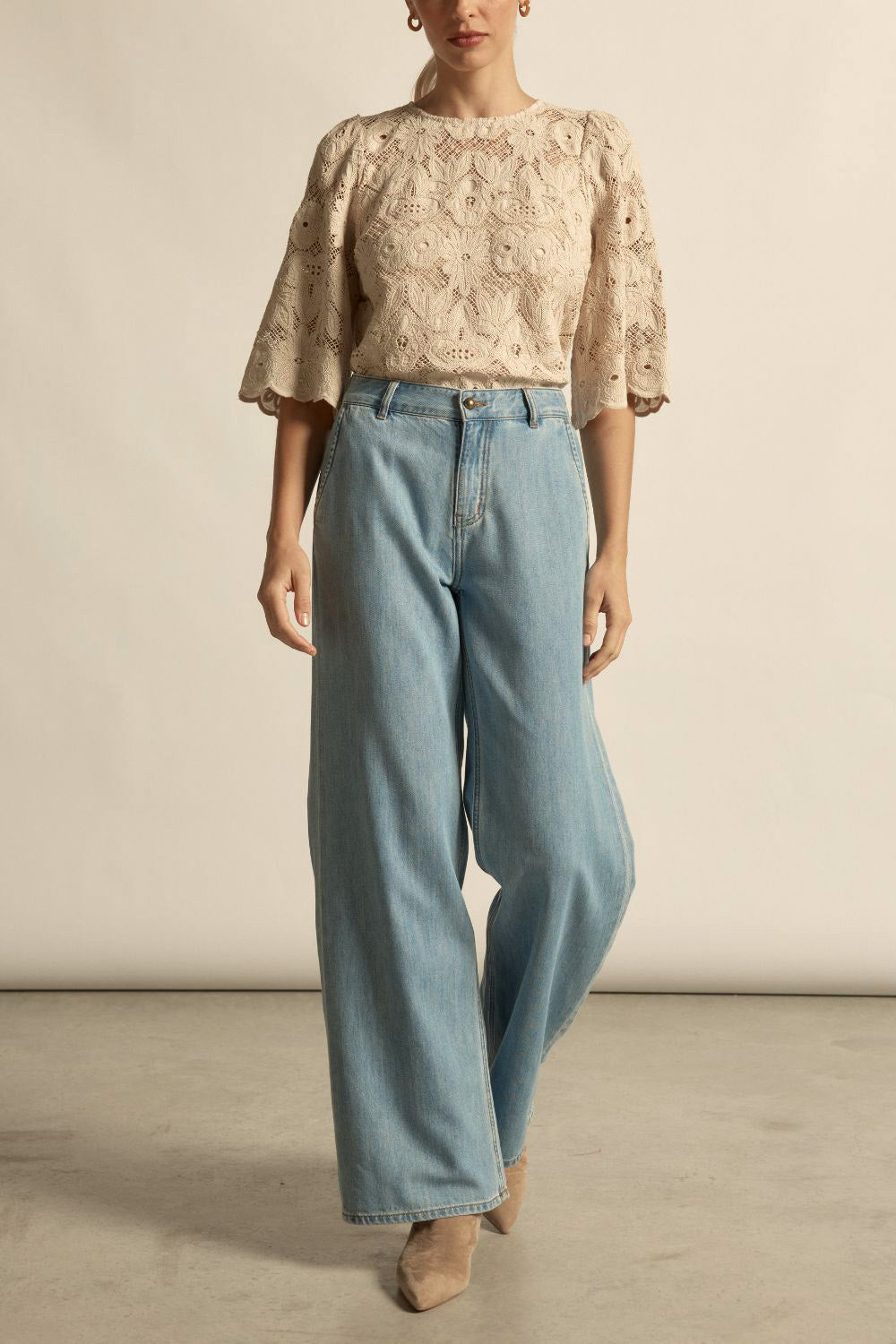 flint jean - light washed denim|  zoe kratzmann| considered design