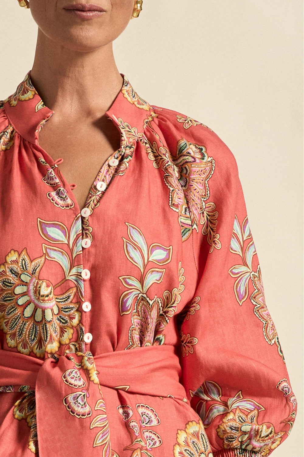 flourish dress - kgari melon|  zoe kratzmann| considered design