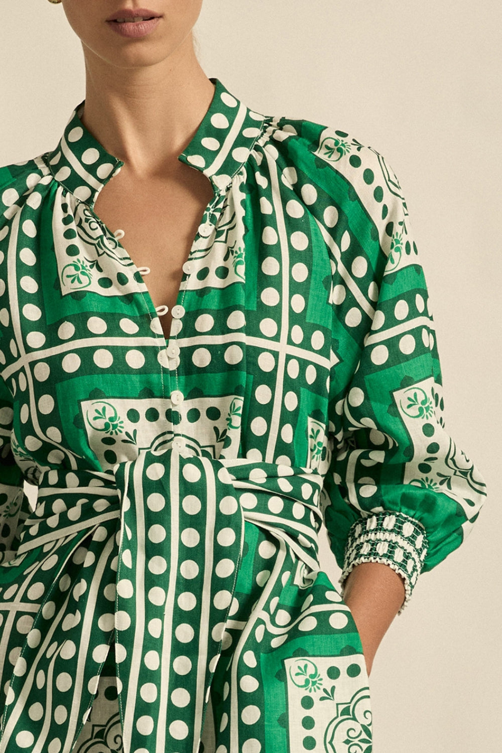 flourish dress - parrot scarf|  zoe kratzmann| considered design
