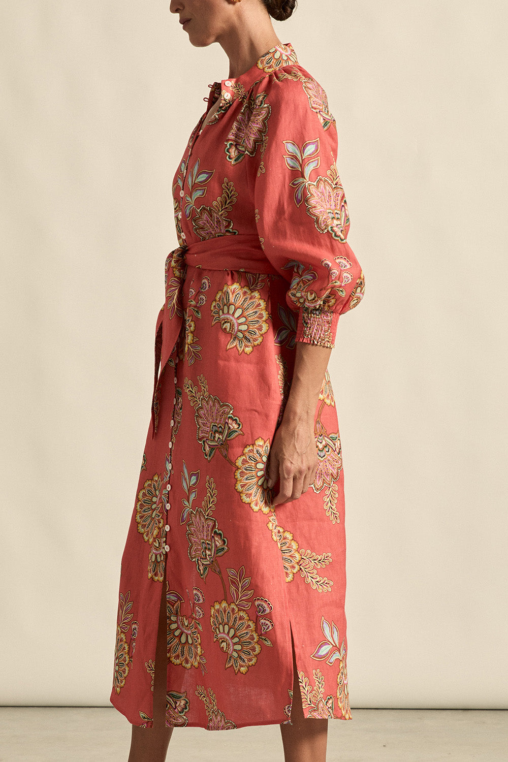 flourish dress - kgari melon|  zoe kratzmann| considered design
