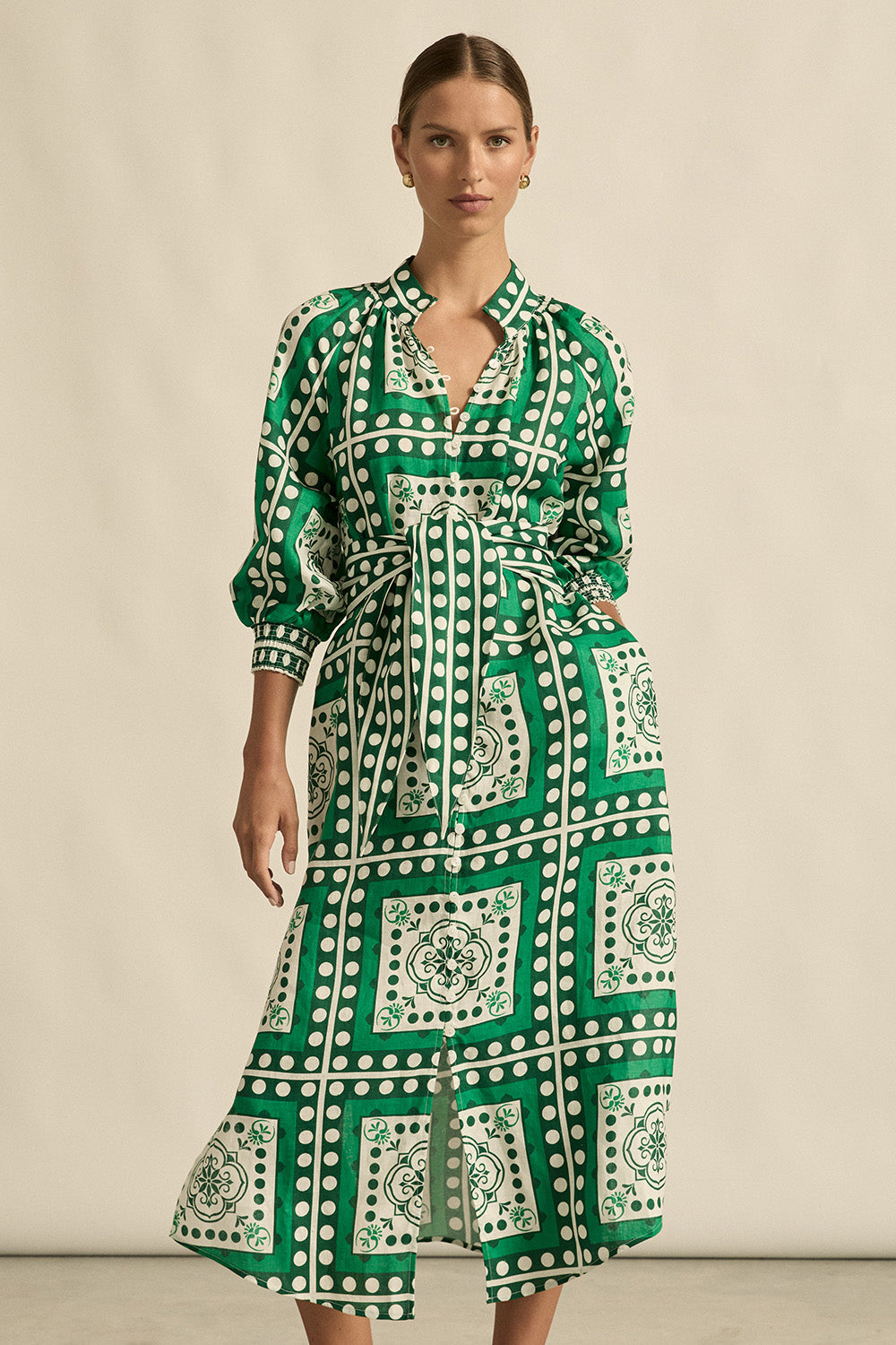 flourish dress - parrot scarf|  zoe kratzmann| considered design