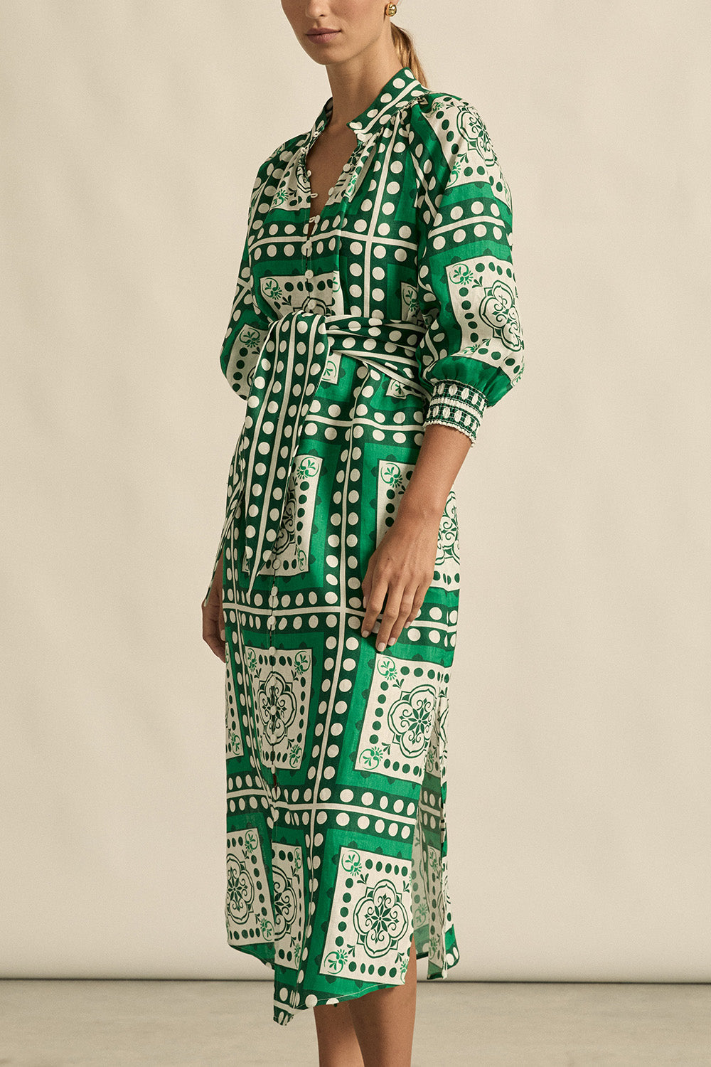 flourish dress - parrot scarf|  zoe kratzmann| considered design