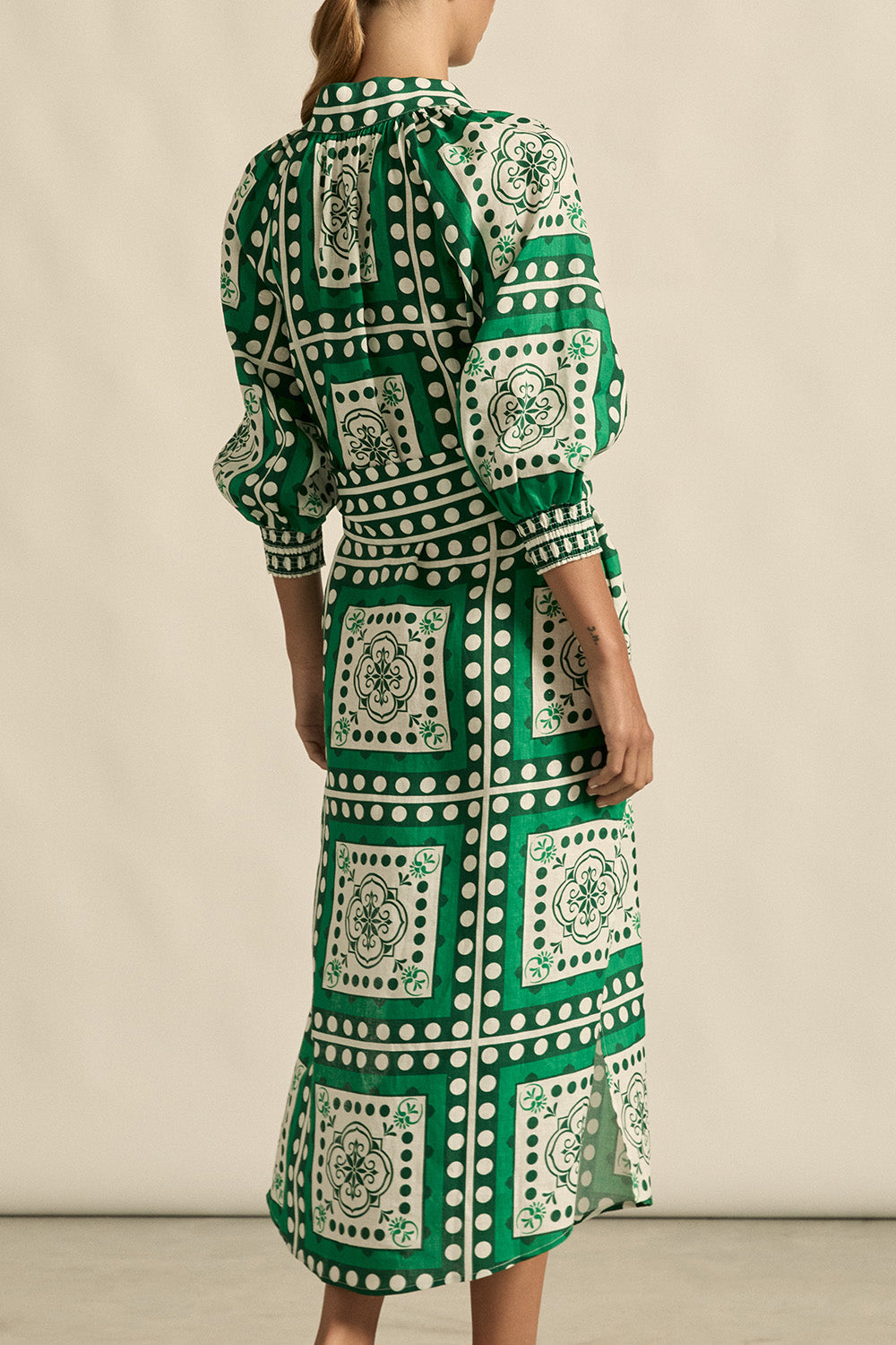 flourish dress - parrot scarf|  zoe kratzmann| considered design
