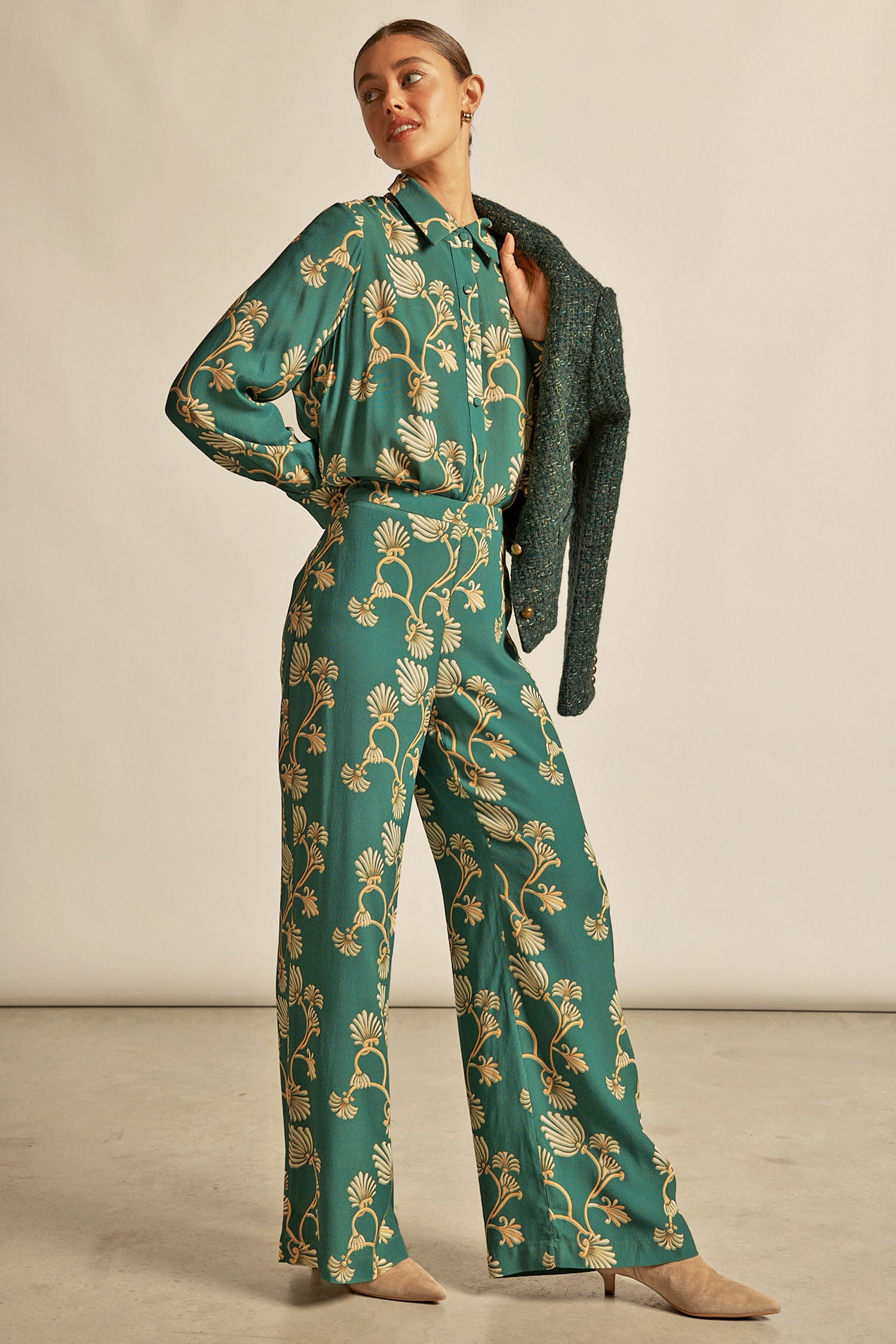 flourish pant - grove nouveau|  zoe kratzmann| considered design