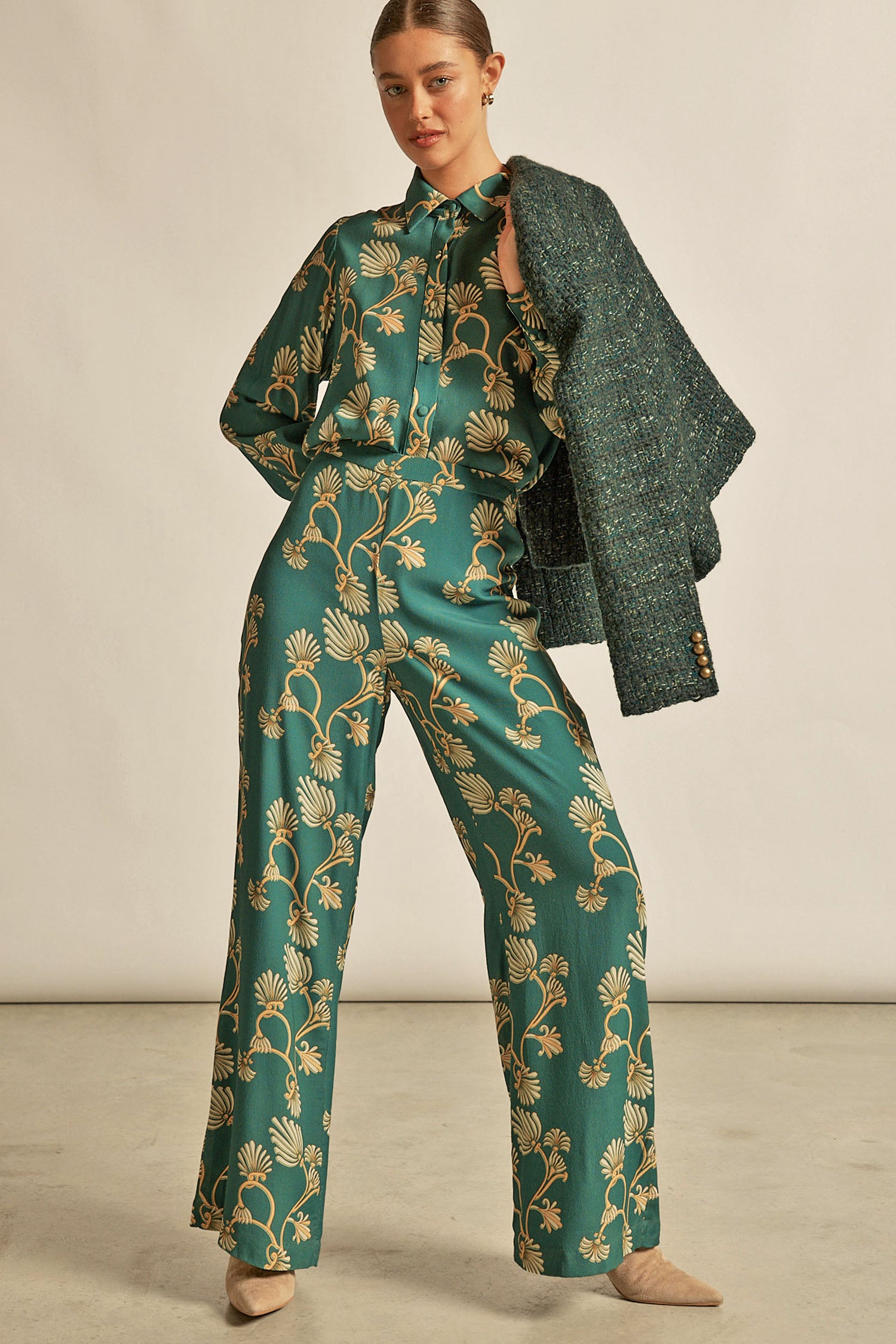 flourish pant - grove nouveau|  zoe kratzmann| considered design